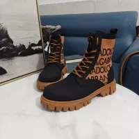 Cheap Dolce &amp; Gabbana D&amp;G Boots For Men #1275327 Replica Wholesale [$130.00 USD] [ITEM#1275327] on Replica Dolce &amp; Gabbana D&amp;G Boots