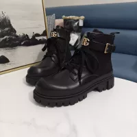 Cheap Dolce &amp; Gabbana D&amp;G Boots For Women #1275343 Replica Wholesale [$135.00 USD] [ITEM#1275343] on Replica Dolce &amp; Gabbana D&amp;G Boots