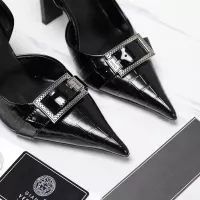 Cheap Versace High-Heeled Shoes For Women #1275363 Replica Wholesale [$118.00 USD] [ITEM#1275363] on Replica Versace High-Heeled Shoes