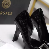 Cheap Versace High-Heeled Shoes For Women #1275363 Replica Wholesale [$118.00 USD] [ITEM#1275363] on Replica Versace High-Heeled Shoes