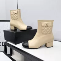 Cheap Chanel Boots For Women #1275589 Replica Wholesale [$132.00 USD] [ITEM#1275589] on Replica Chanel Boots