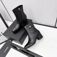 Cheap Chanel Boots For Women #1275590 Replica Wholesale [$132.00 USD] [ITEM#1275590] on Replica Chanel Boots