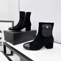 Cheap Chanel Boots For Women #1275591 Replica Wholesale [$132.00 USD] [ITEM#1275591] on Replica Chanel Boots