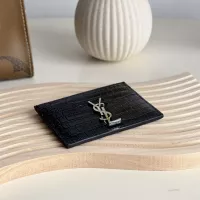 Cheap Yves Saint Laurent YSL Card Case For Women #1275656 Replica Wholesale [$56.00 USD] [ITEM#1275656] on Replica Yves Saint Laurent YSL Wallets