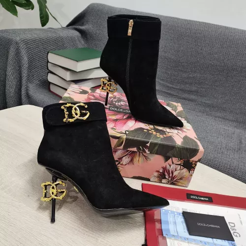 Cheap Dolce &amp; Gabbana D&amp;G Boots For Women #1275785 Replica Wholesale [$172.00 USD] [ITEM#1275785] on Replica Dolce &amp; Gabbana D&amp;G Boots