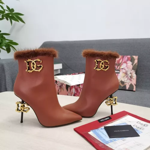 Cheap Dolce &amp; Gabbana D&amp;G Boots For Women #1275787 Replica Wholesale [$175.00 USD] [ITEM#1275787] on Replica Dolce &amp; Gabbana D&amp;G Boots