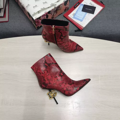 Cheap Dolce &amp; Gabbana D&amp;G Boots For Women #1275817 Replica Wholesale [$165.00 USD] [ITEM#1275817] on Replica Dolce &amp; Gabbana D&amp;G Boots