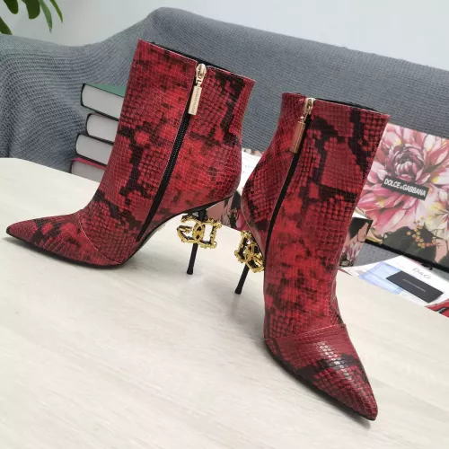 Cheap Dolce &amp; Gabbana D&amp;G Boots For Women #1275817 Replica Wholesale [$165.00 USD] [ITEM#1275817] on Replica Dolce &amp; Gabbana D&amp;G Boots