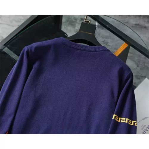 Cheap Versace Sweaters Long Sleeved For Men #1277152 Replica Wholesale [$42.00 USD] [ITEM#1277152] on Replica Versace Sweaters