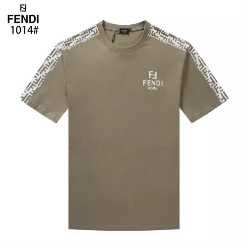 Cheap Fendi T-Shirts Short Sleeved For Unisex #1277196 Replica Wholesale [$29.00 USD] [ITEM#1277196] on Replica Fendi T-Shirts