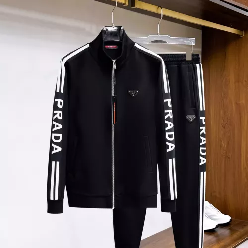 Cheap Prada Tracksuits Long Sleeved For Men #1277267 Replica Wholesale [$82.00 USD] [ITEM#1277267] on Replica Prada Tracksuits