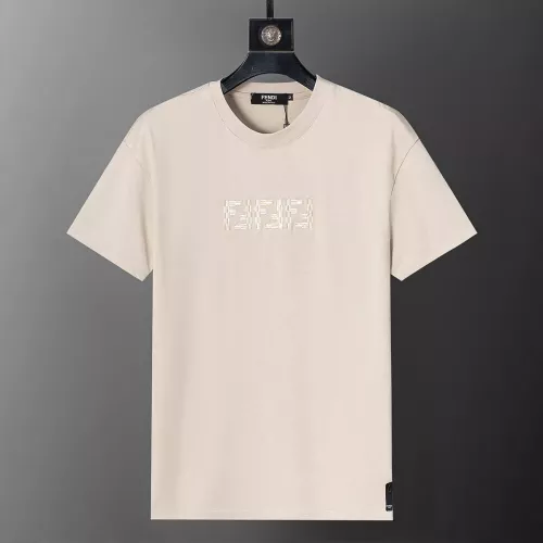 Cheap Fendi T-Shirts Short Sleeved For Men #1277632 Replica Wholesale [$25.00 USD] [ITEM#1277632] on Replica Fendi T-Shirts