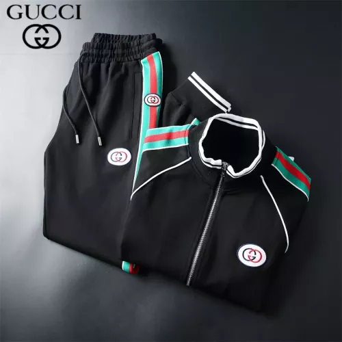 Cheap Gucci Tracksuits Long Sleeved For Men #1277816 Replica Wholesale [$92.00 USD] [ITEM#1277816] on Replica Gucci Tracksuits