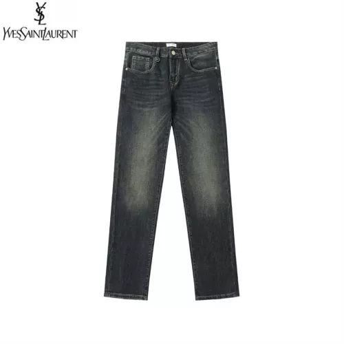 Cheap Yves Saint Laurent YSL Jeans For Men #1277990 Replica Wholesale [$68.00 USD] [ITEM#1277990] on Replica Yves Saint Laurent YSL Jeans