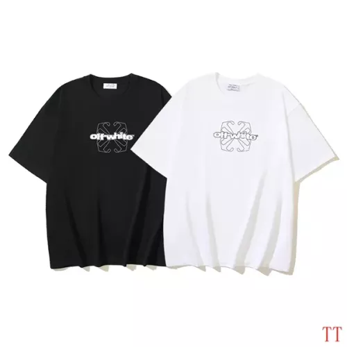 Cheap Off-White T-Shirts Short Sleeved For Unisex #1278392 Replica Wholesale [$29.00 USD] [ITEM#1278392] on Replica Off-White T-Shirts