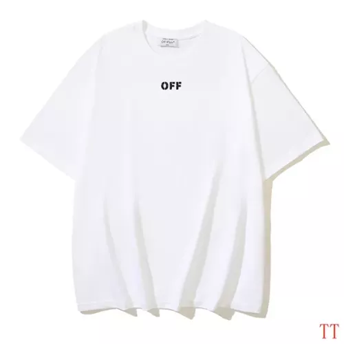 Cheap Off-White T-Shirts Short Sleeved For Unisex #1278402 Replica Wholesale [$29.00 USD] [ITEM#1278402] on Replica Off-White T-Shirts