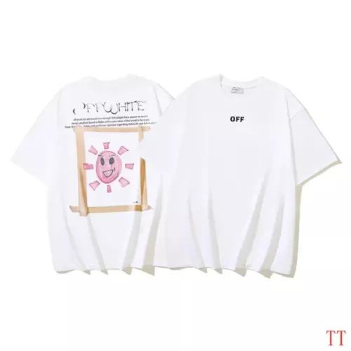 Cheap Off-White T-Shirts Short Sleeved For Unisex #1278402 Replica Wholesale [$29.00 USD] [ITEM#1278402] on Replica Off-White T-Shirts