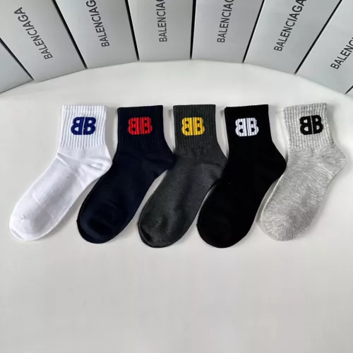 Cheap Balenciaga Socks #1278924 Replica Wholesale [$27.00 USD] [ITEM#1278924] on Replica Balenciaga Socks