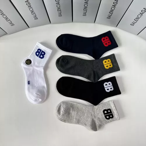 Cheap Balenciaga Socks #1278924 Replica Wholesale [$27.00 USD] [ITEM#1278924] on Replica Balenciaga Socks