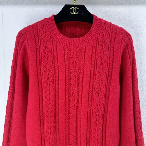 Cheap Chanel Sweaters Long Sleeved For Women #1279377 Replica Wholesale [$118.00 USD] [ITEM#1279377] on Replica Chanel Sweaters