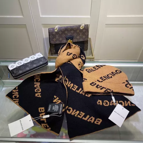 Cheap Balenciaga Hat and Scarf Set #1279597 Replica Wholesale [$48.00 USD] [ITEM#1279597] on Replica Balenciaga Hat and Scarf and Glove Set