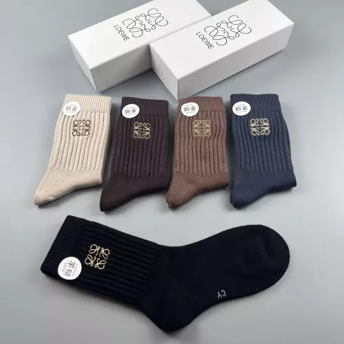 Cheap Loewe Socks #1279723 Replica Wholesale [$29.00 USD] [ITEM#1279723] on Replica Loewe Socks