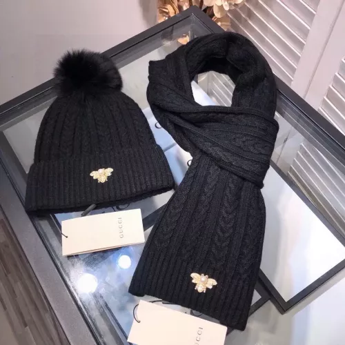 Cheap Gucci Hat and Scarf Set #1279865 Replica Wholesale [$56.00 USD] [ITEM#1279865] on Replica Gucci Hat and Scarf and Glove Set