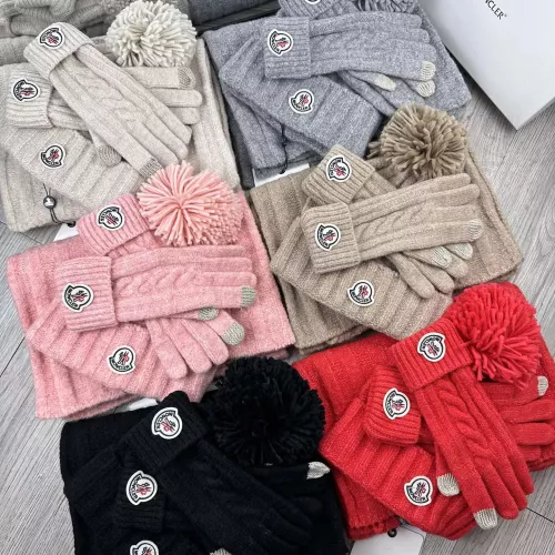 Cheap Moncler Hat and Scarf and Glove Set #1279912 Replica Wholesale [$52.00 USD] [ITEM#1279912] on Replica Moncler Hat and Scarf and Glove Set