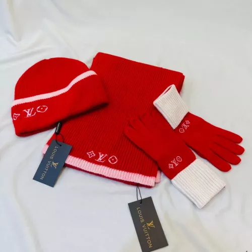 Louis Vuitton LV Hat and Scarf and Glove Set #1279975