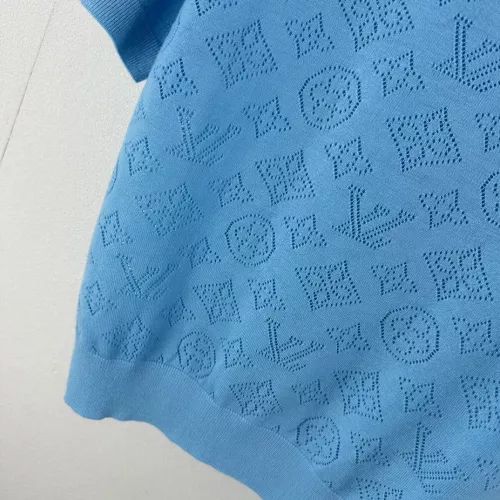 Cheap Louis Vuitton LV Sweaters Short Sleeved For Women #1280004 Replica Wholesale [$80.00 USD] [ITEM#1280004] on Replica Louis Vuitton LV Sweaters