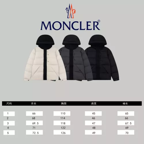 Cheap Moncler Down Feather Coat Long Sleeved For Unisex #1280185 Replica Wholesale [$165.00 USD] [ITEM#1280185] on Replica Moncler Down Feather Coat