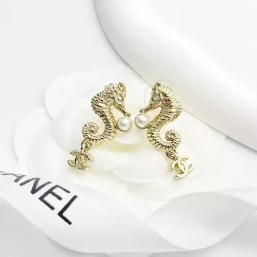 Cheap Chanel Earrings For Women #1280928 Replica Wholesale [$25.00 USD] [ITEM#1280928] on Replica Chanel Earrings