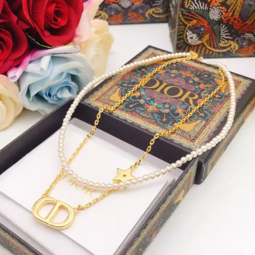 Cheap Christian Dior Necklaces For Women #1281519 Replica Wholesale [$32.00 USD] [ITEM#1281519] on Replica Christian Dior Necklaces