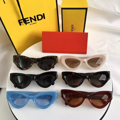 Cheap Fendi AAA Quality Sunglasses #1282896 Replica Wholesale [$60.00 USD] [ITEM#1282896] on Replica Fendi AAA Quality Sunglasses