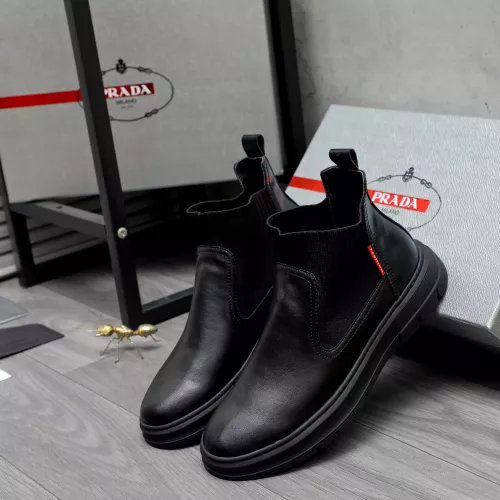 Cheap Prada Boots For Men #1283562 Replica Wholesale [$85.00 USD] [ITEM#1283562] on Replica Prada Boots