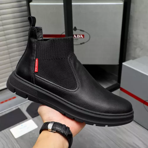 Cheap Prada Boots For Men #1283562 Replica Wholesale [$85.00 USD] [ITEM#1283562] on Replica Prada Boots