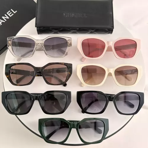 Cheap Chanel AAA Quality Sunglasses #1283928 Replica Wholesale [$64.00 USD] [ITEM#1283928] on Replica Chanel AAA Quality Sunglasses