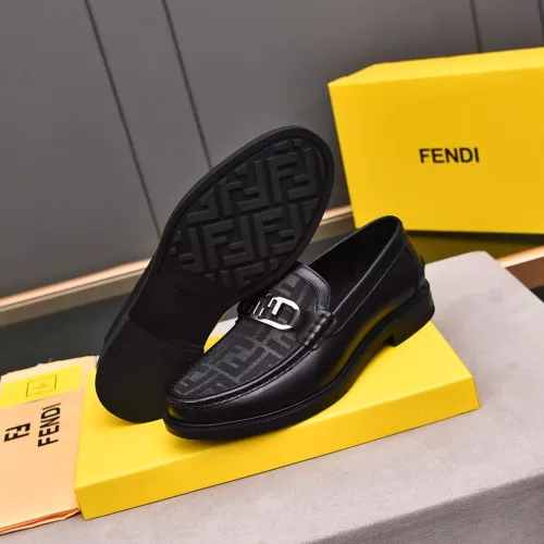 Cheap Fendi Leather Shoes For Men #1284240 Replica Wholesale [$92.00 USD] [ITEM#1284240] on Replica Fendi Leather Shoes