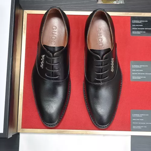 Cheap Gucci Oxfords Shoes For Men #1284294 Replica Wholesale [$85.00 USD] [ITEM#1284294] on Replica Gucci Oxfords Shoes