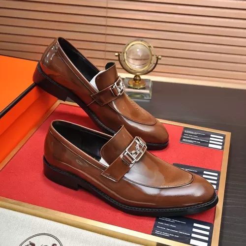 Cheap Hermes Leather Shoes For Men #1284347 Replica Wholesale [$88.00 USD] [ITEM#1284347] on Replica Hermes Leather Shoes