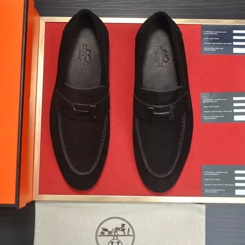 Cheap Hermes Leather Shoes For Men #1284352 Replica Wholesale [$96.00 USD] [ITEM#1284352] on Replica Hermes Leather Shoes