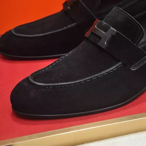 Cheap Hermes Leather Shoes For Men #1284352 Replica Wholesale [$96.00 USD] [ITEM#1284352] on Replica Hermes Leather Shoes