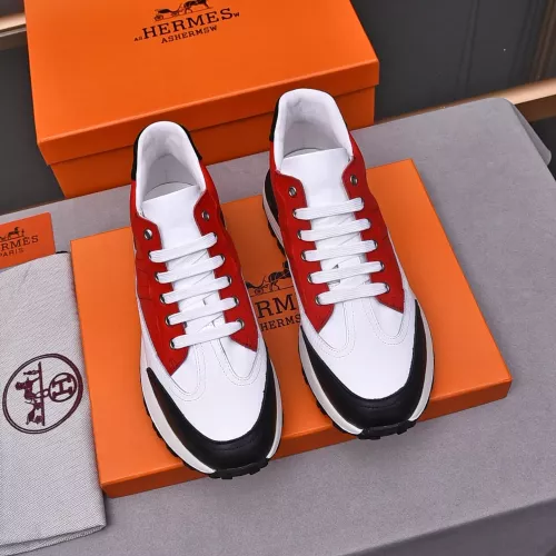 Cheap Hermes High Tops Shoes For Men #1284439 Replica Wholesale [$88.00 USD] [ITEM#1284439] on Replica Hermes High Tops Shoes