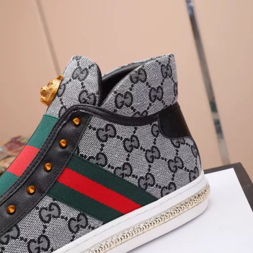 Cheap Gucci High Tops Shoes For Men #1284549 Replica Wholesale [$80.00 USD] [ITEM#1284549] on Replica Gucci High Tops Shoes