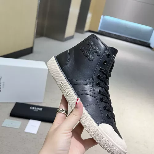 Cheap Celine High Top Shoes For Men #1284611 Replica Wholesale [$98.00 USD] [ITEM#1284611] on Replica Celine High Top Shoes