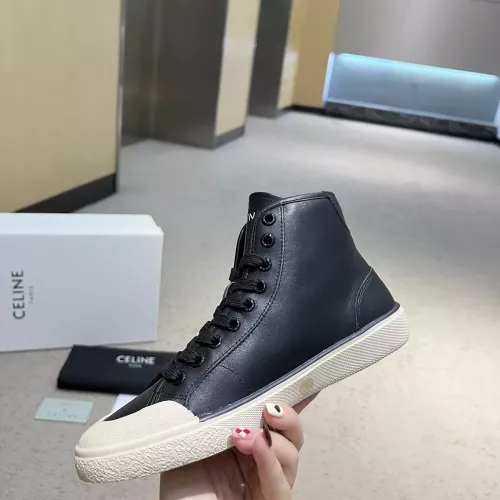 Cheap Celine High Top Shoes For Men #1284611 Replica Wholesale [$98.00 USD] [ITEM#1284611] on Replica Celine High Top Shoes