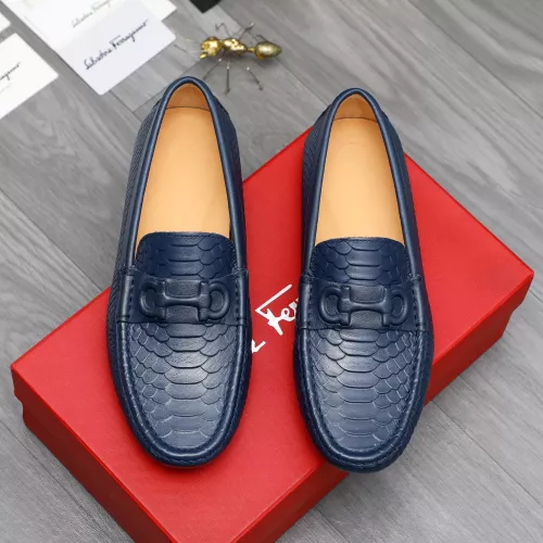 Cheap Salvatore Ferragamo Leather Shoes For Men #1284753 Replica Wholesale [$68.00 USD] [ITEM#1284753] on Replica Salvatore Ferragamo Leather Shoes