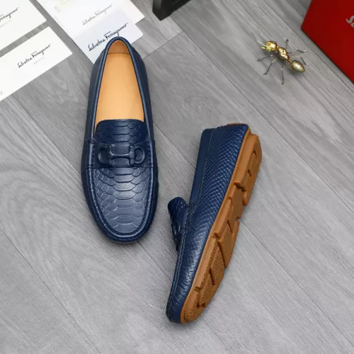 Cheap Salvatore Ferragamo Leather Shoes For Men #1284753 Replica Wholesale [$68.00 USD] [ITEM#1284753] on Replica Salvatore Ferragamo Leather Shoes