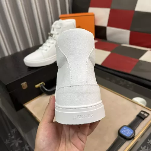 Cheap Hermes High Tops Shoes For Men #1285107 Replica Wholesale [$80.00 USD] [ITEM#1285107] on Replica Hermes High Tops Shoes