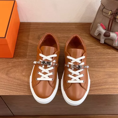 Cheap Hermes Casual Shoes For Women #1285158 Replica Wholesale [$122.00 USD] [ITEM#1285158] on Replica Hermes Casual Shoes